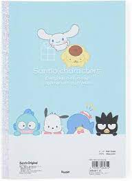 SANRIO JAPAN ORIGINAL CHARACTERS NOTE BOOK BLUE