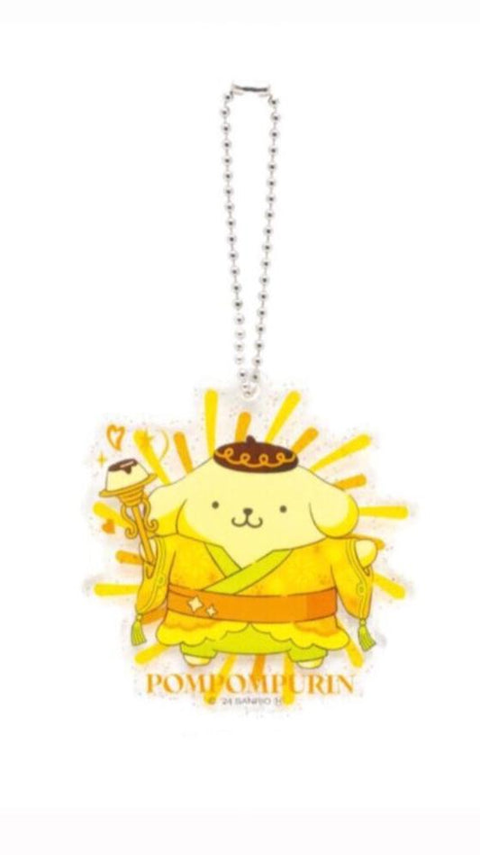 SANRIO 2024 HANABI KUJI POMPOMPURIN ACRYLIC KEY CHAIN #44