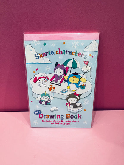 SANRIO CHARACTERS MINI DRAWING BOOK ICE ISLAND / 12