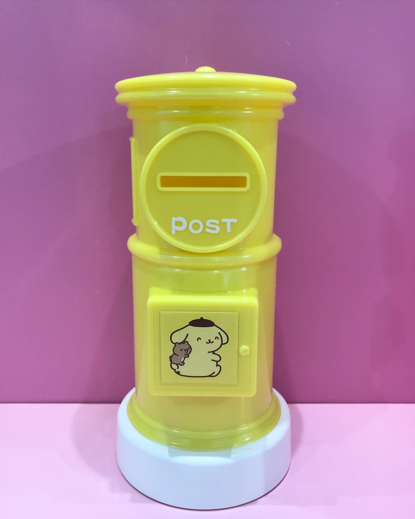 SANRIO POMPOMPURIN MAIL BOX COIN BANK