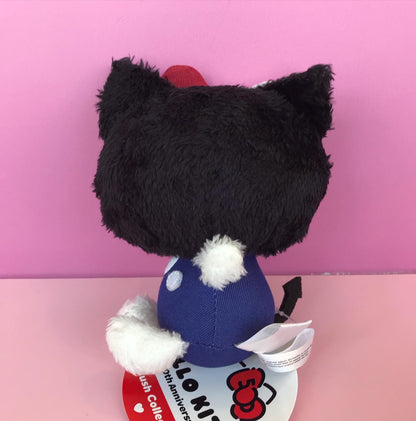 SANRIO JAPAN ORIGINAL HELLO KITTY / KUROMI 50TH ANNIVERSARY PLUSH