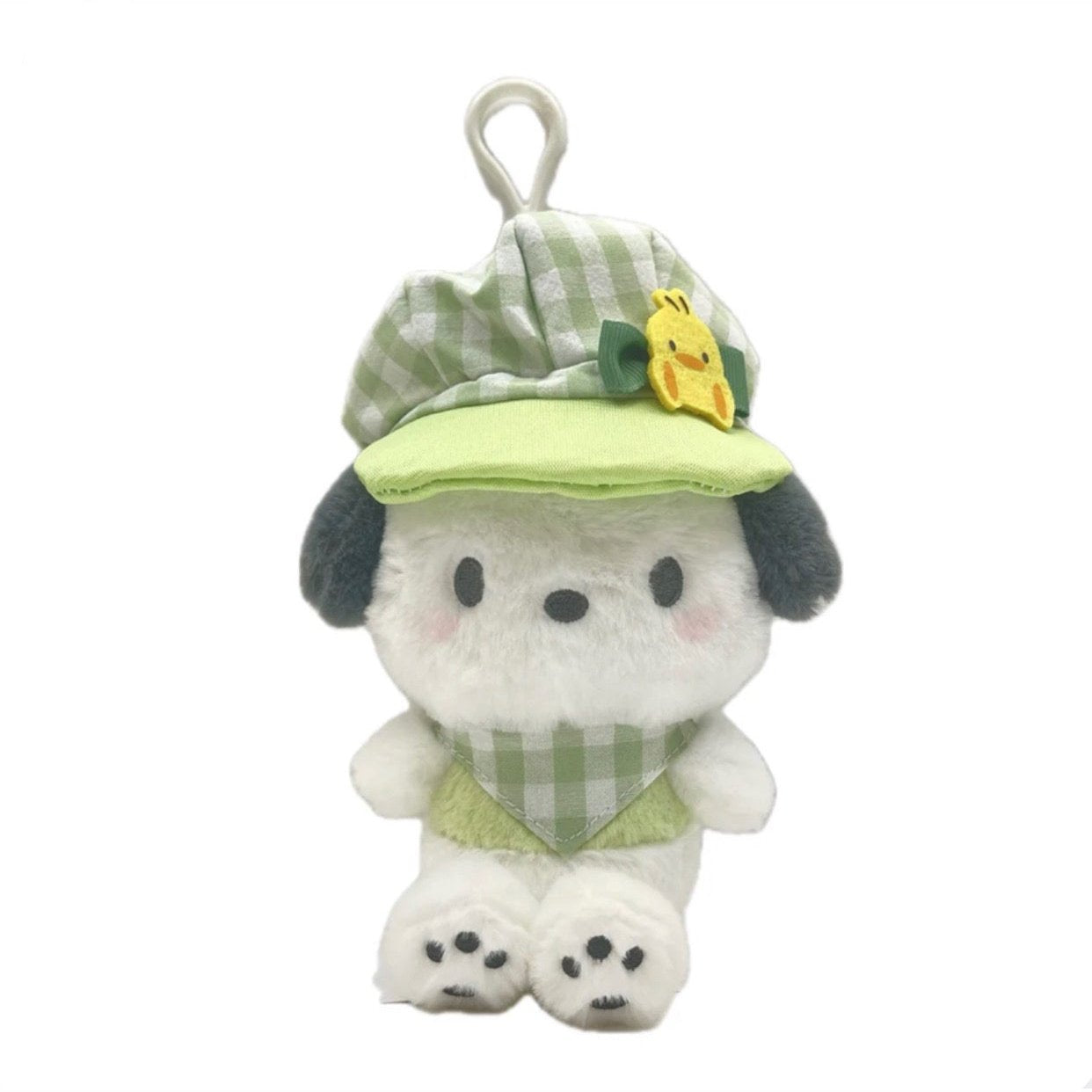 SANRIO ORIGINAL POCHACCO GINGHAM MASCOT CLIP