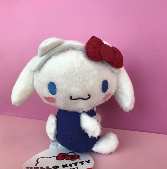 SANRIO JAPAN ORIGINAL HELLO KITTY / CINNAMOROLL 50TH ANNIVERSARY PLUSH