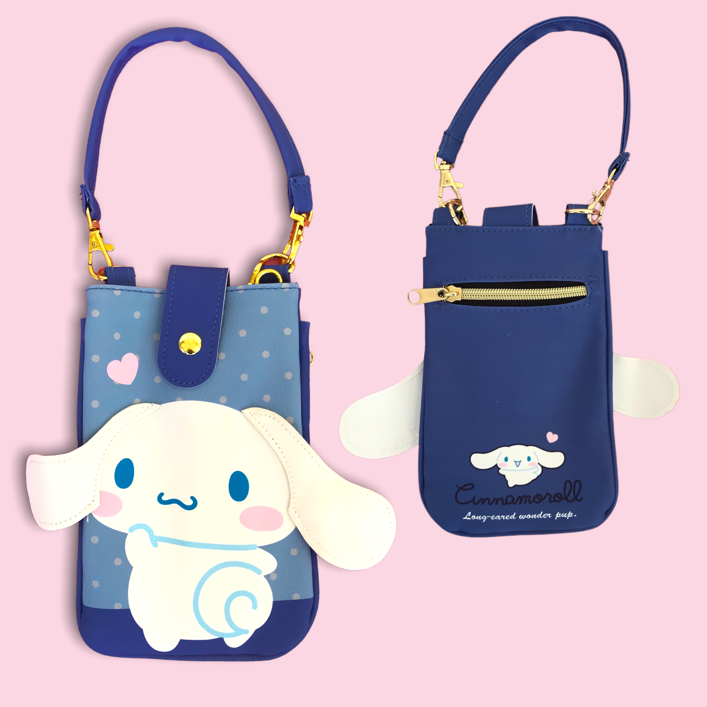 SANRIO JAPAN ORIGINAL CINNAMOROLL CROSS BODY POUCH