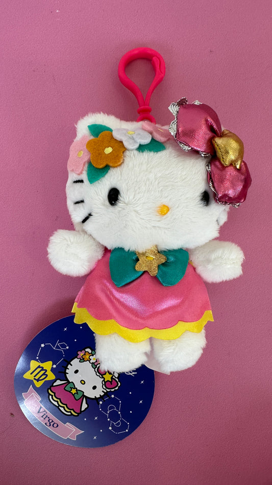 HELLO KITTY MASCOT CLIP ON VIRGO ZODIAC