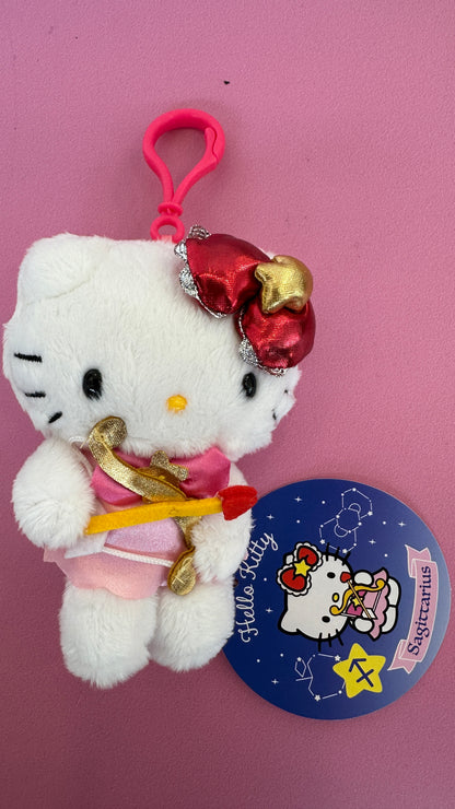 HELLO KITTY MASCOT CLIP ON SAGITTARIUS ZODIAC