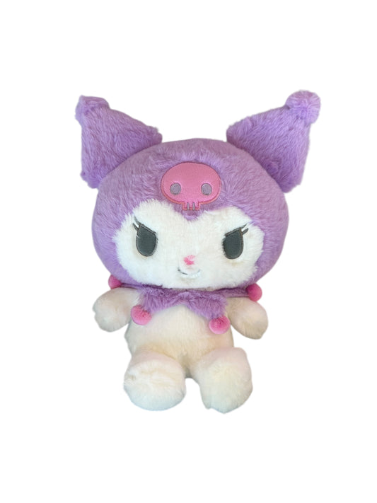 SANRIO KUROMI 10 IN PALE FUR PLUSH