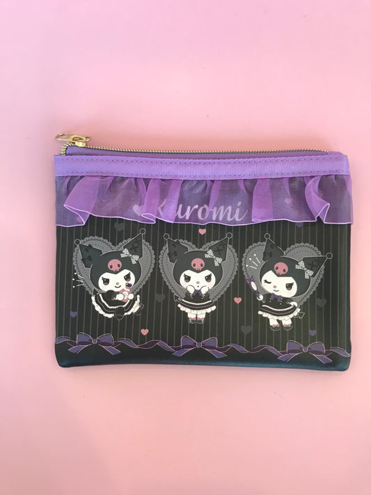 SANRIO JAPAN ORIGINAL KUROMI 2023 KUJI COSMETIC POUCH #4