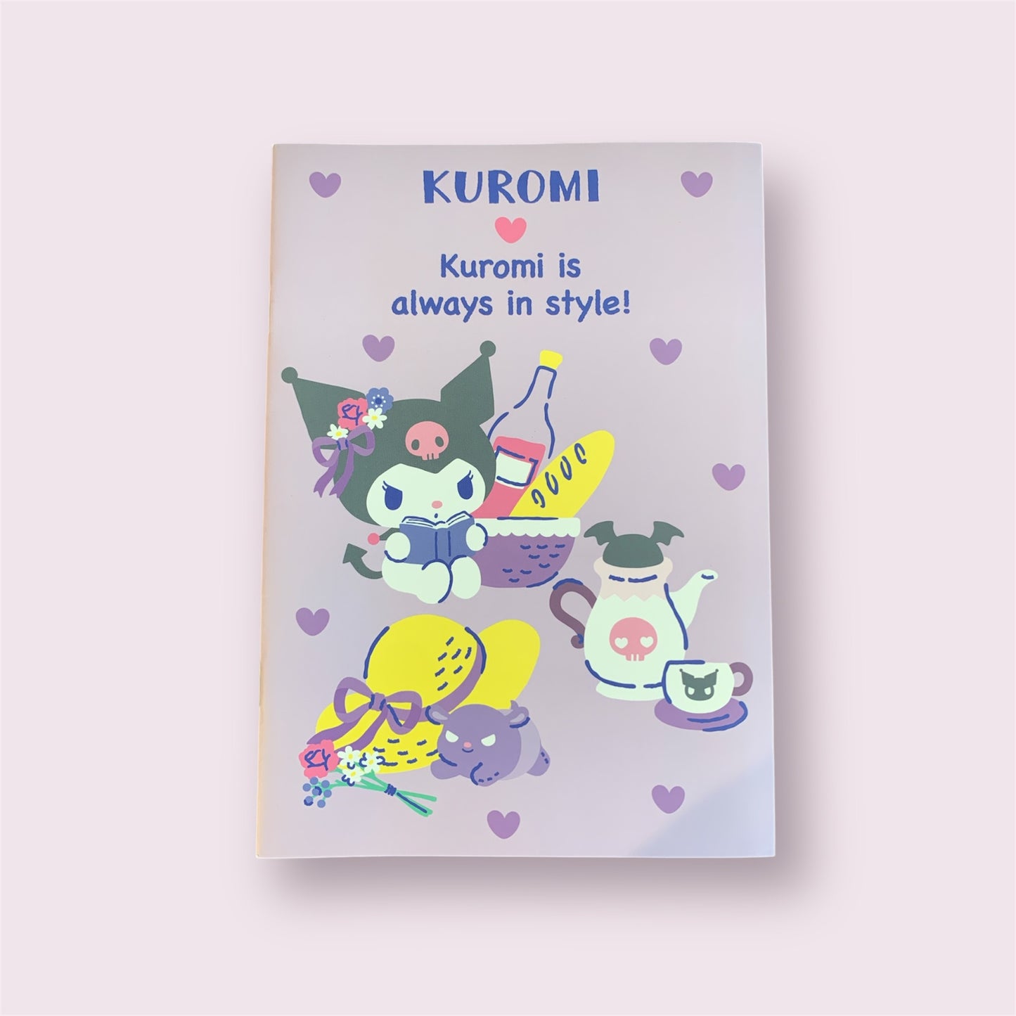 SANRIO JAPAN ORIGINAL KUROMI A5 NOTEBOOK