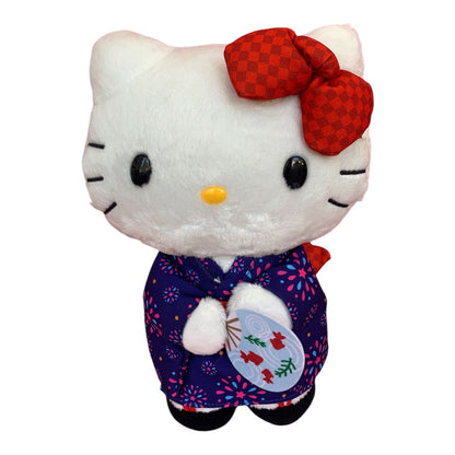 SANRIO HELLO KITTY HANABI STANDING PLUSH 10 INCHES