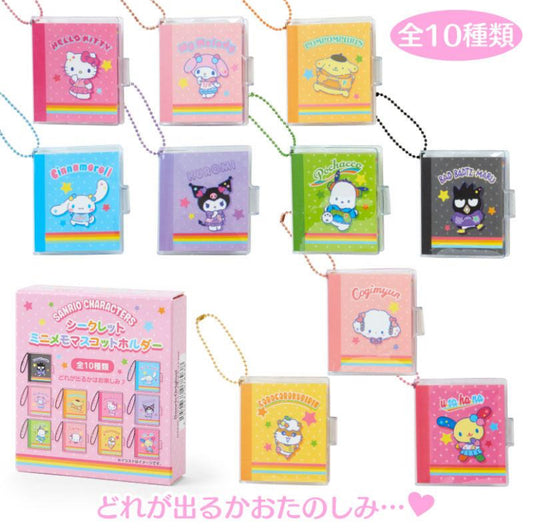 SANRIO JAPAN ORIGINAL CHARACTERS MINI MEMO NOSTAGIC PROFILE BOOK BLIND BOX