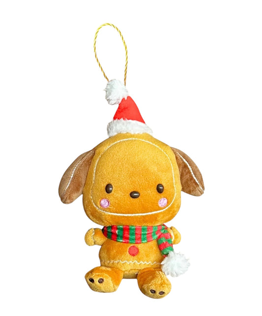 SANRIO POCHACCO MASCOT ORNAMENT IN GINGERBREAD