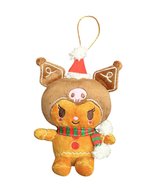 SANRIO KUROMI MASCOT ORNAMENT IN GINGERBREAD