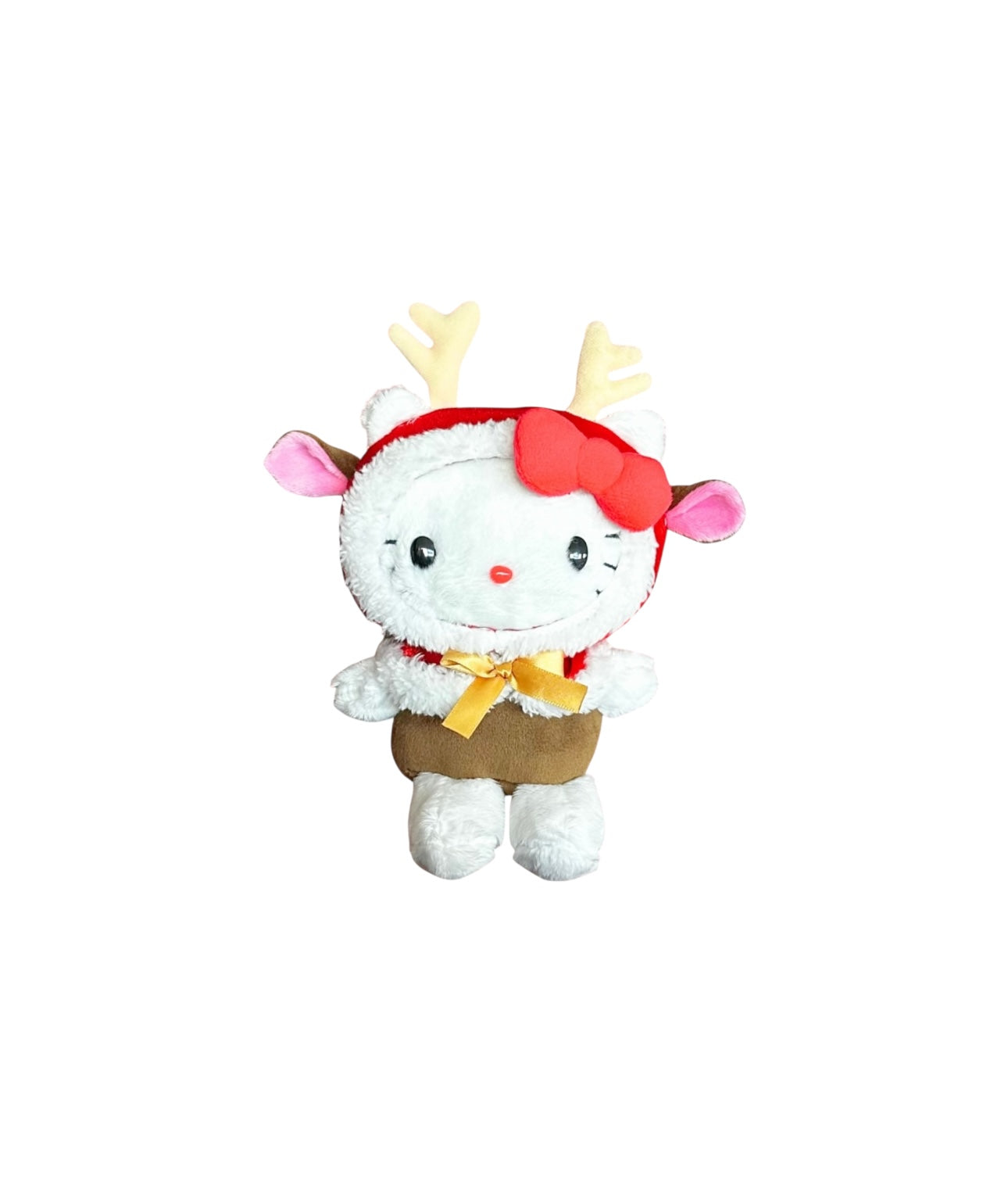 SANRIO HELLO KITTY BEAN DOLL PLUSH SANTA CLAUS COSTUME REINDEER