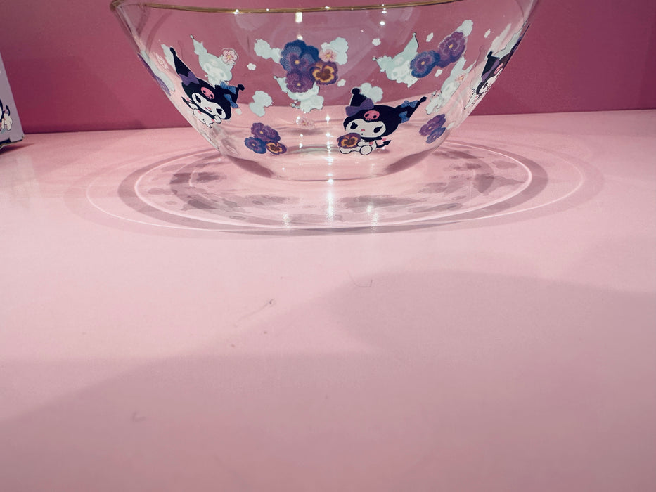 Kuromi Glass & Saucer Set