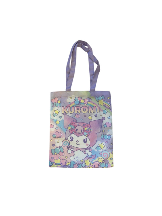 SANRIO KUROMI TOTE BAG SWEET PASTEL