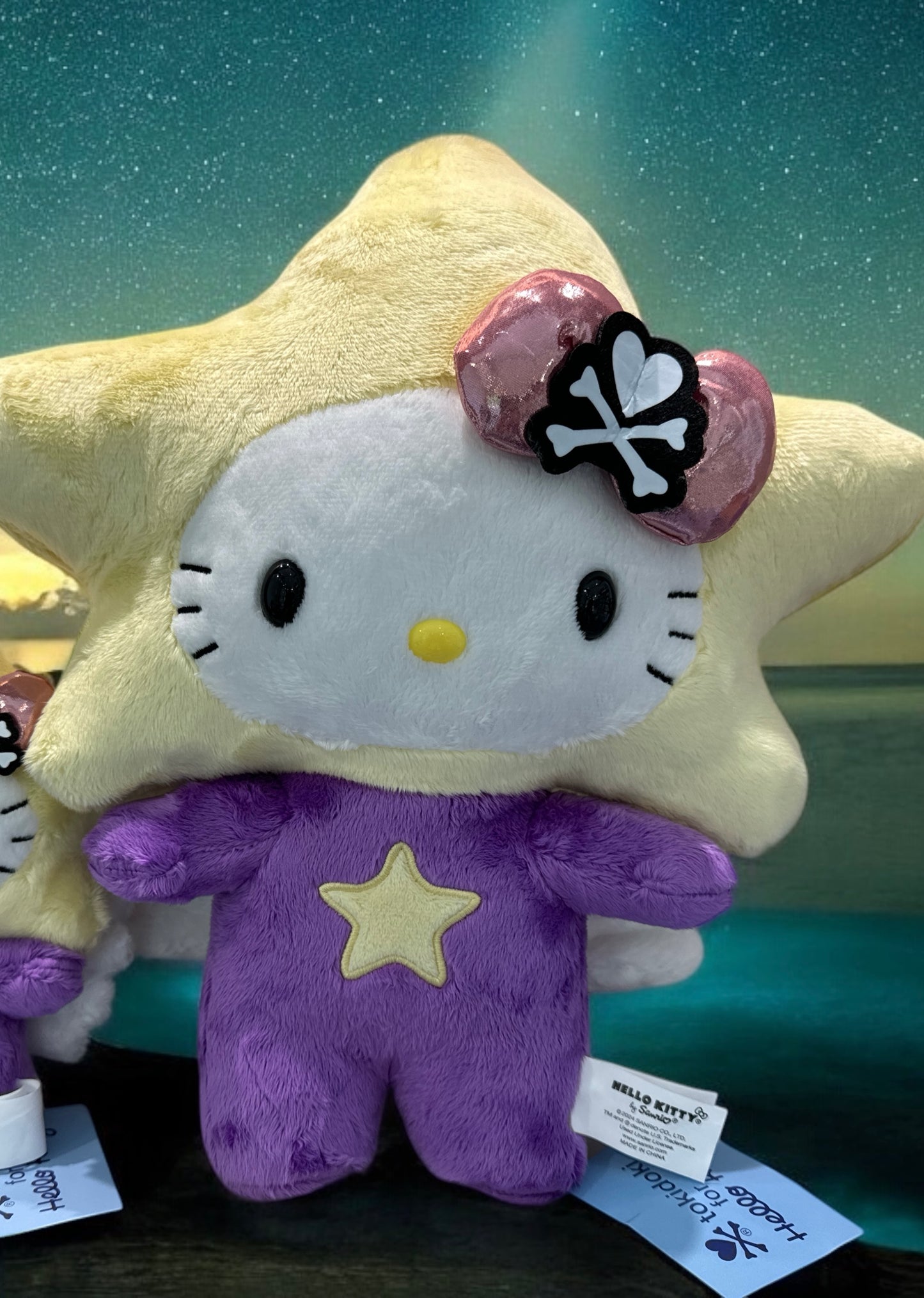 SANRIO ORIGINAL HELLO KITTY STAR 10 INCHES PLUSH CELESTIAL TOKIDOKI