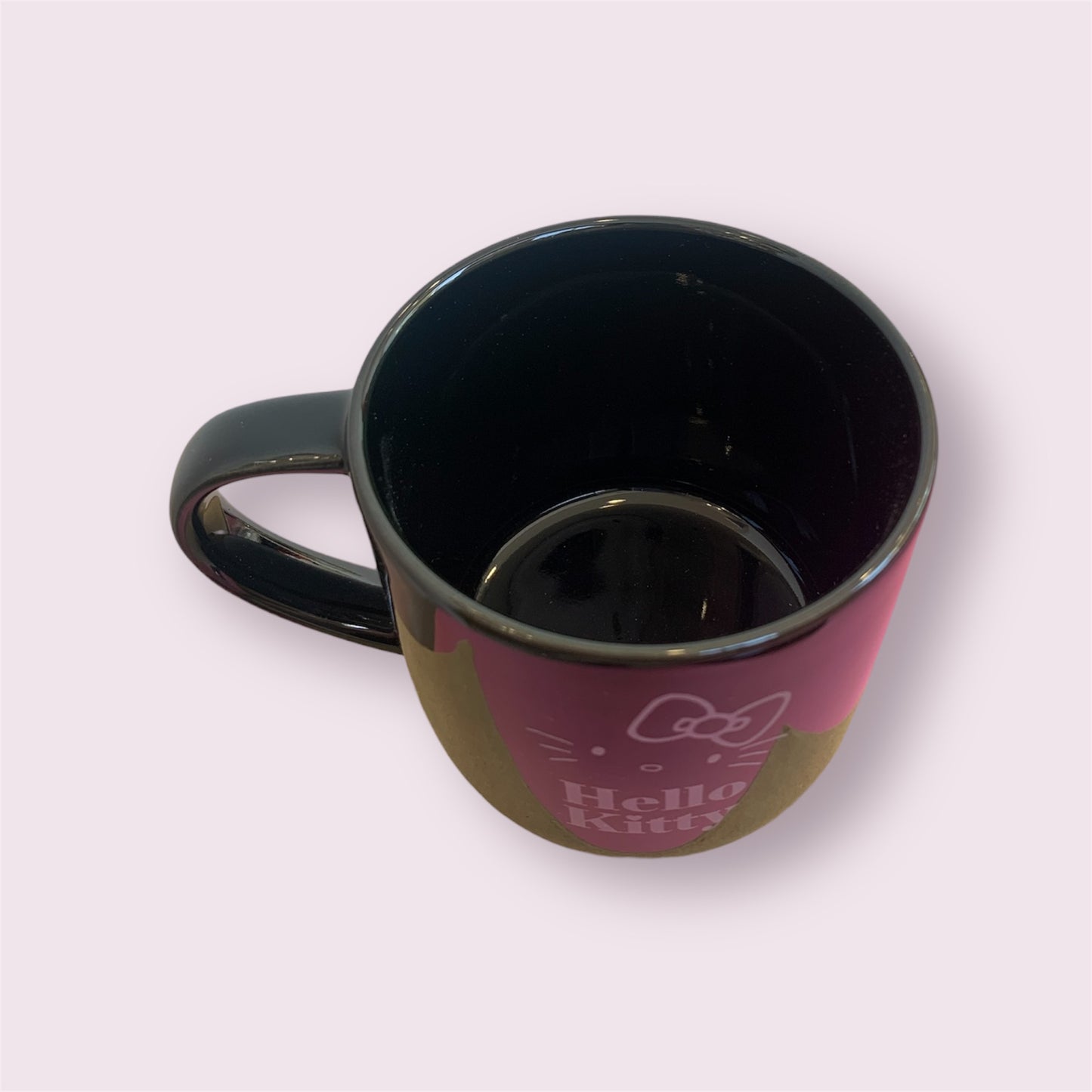 SANRIO ORIGINAL HELLO KITTY BLACK MUG CUP