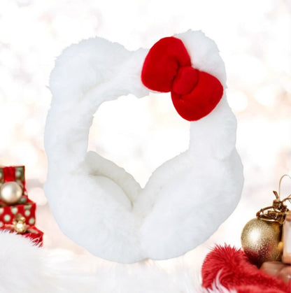 SANRIO ORIGINAL HELLO KITTY FOLDABLE EARMUFFS WHITE