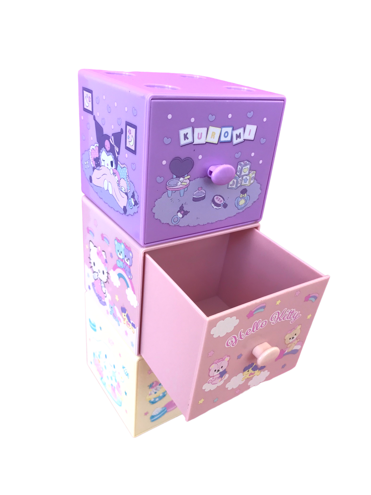 SANRIO JAPAN ORIGINAL CINNAMOROLL STACKABLE STORAGE CASE