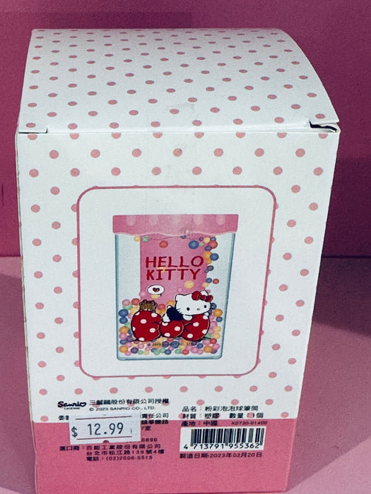 HELLO KITTY FOAM BEADS PENCIL HOLDER RED