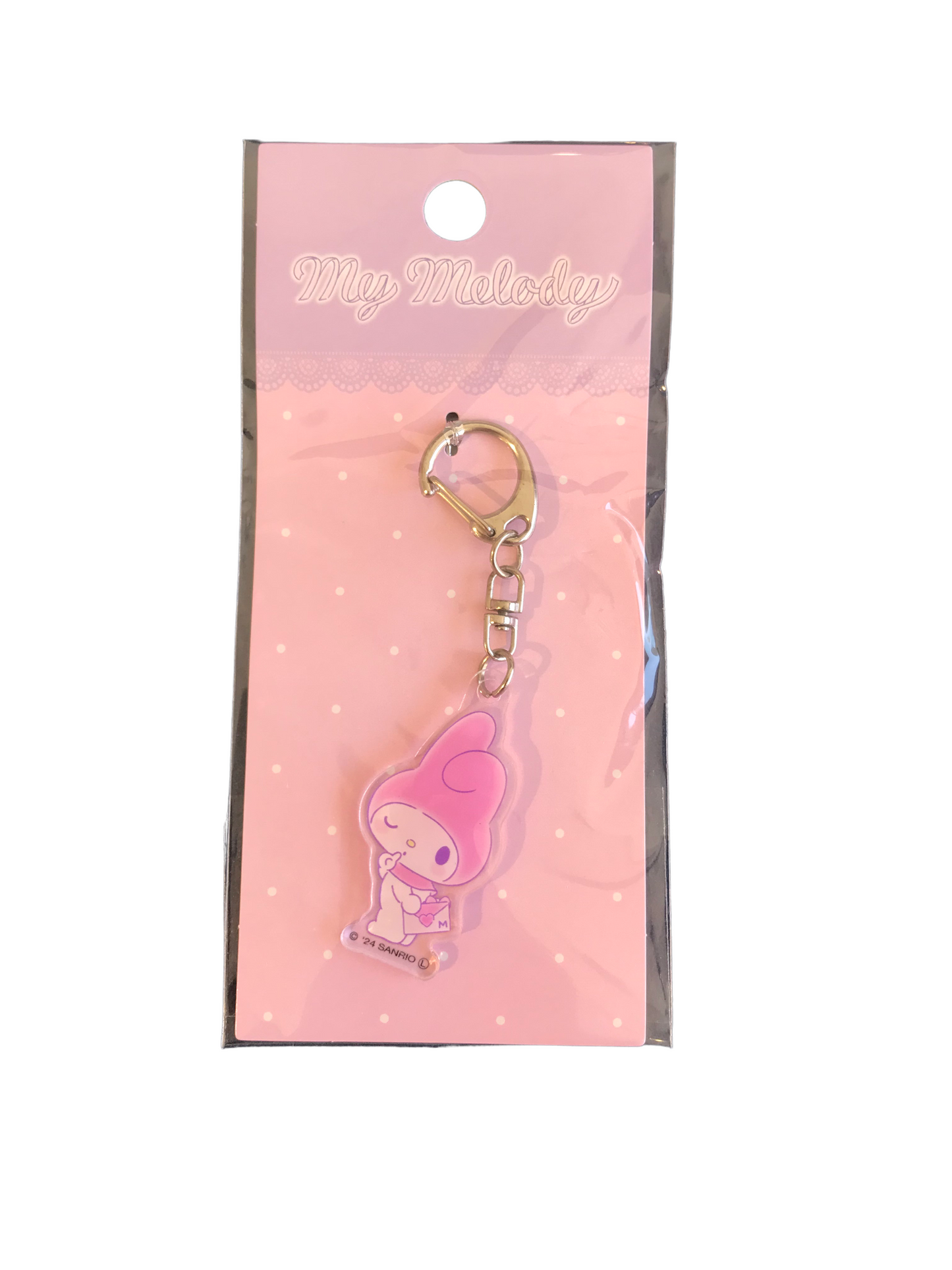 SANRIO JAPAN ORIGINAL MY MELODY  ACRYLIC KEYCHAIN