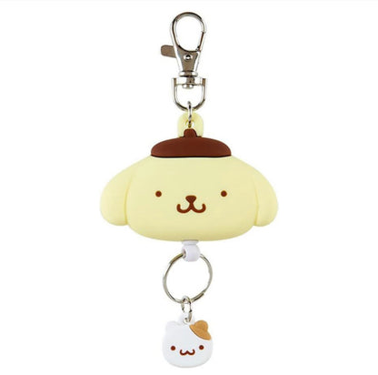 POMPOMPURIN KEYCHAIN FACE