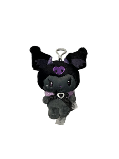 SANRIO KUROMI MASCOT CLIP ON NOIR LITTLE DEVIL