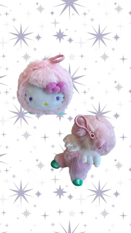 SANRIO HELLO KITTY  IN PEGASUS MASCOT CLIP ON / PLUSH PLUSH MX