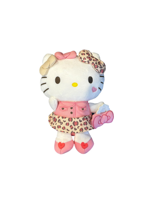 SANRIO ORIGINAL HELLO KITTY PLUSH LEOPARD KT