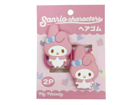 SANRIO MY MELODY MASCOT HAIR TIE SET