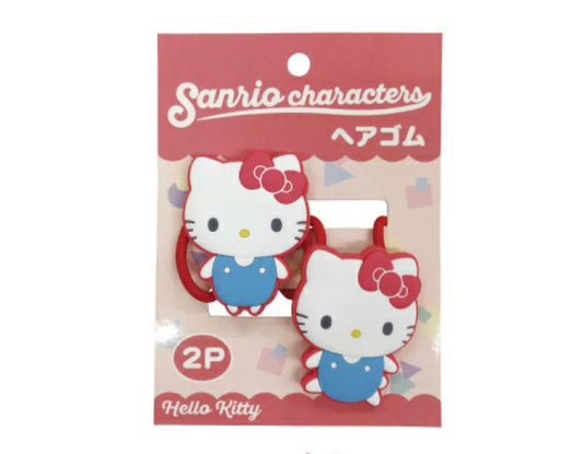 SANRIO HELLO KITTY MASCOT HAIR TIE SET