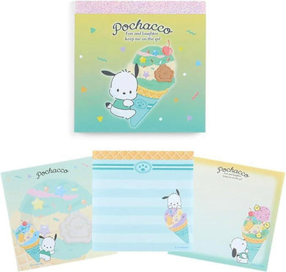 SANRIO POCHACCO ICE CREAM MEMO PAD PC