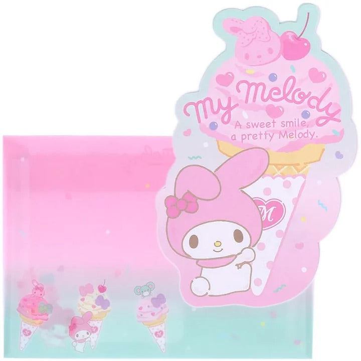 SANRIO MY MELODY ICE CREAM LETTER SET MM