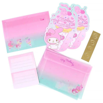 SANRIO MY MELODY ICE CREAM LETTER SET MM