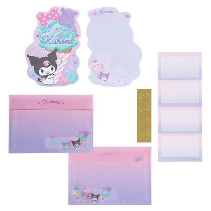 SANRIO KUROMI ICE CREAM LETTER SET KU