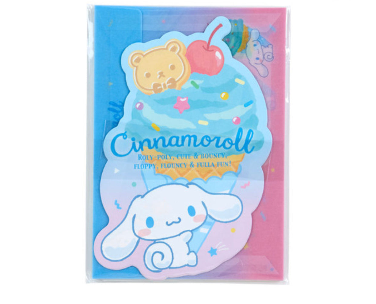 SANRIO CINNAMROLL ICE CREAM LETTER SET CN