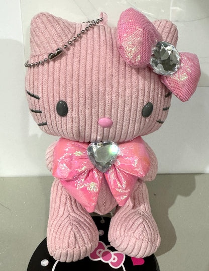 SANRIO HELLO KITTY MASCOT PINK JEWEL WITH BALL CHAIN KT