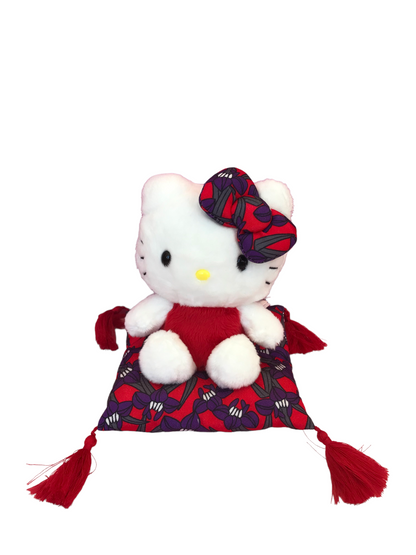 SANRIO HELLO KITTY HANAFUDA SITTING PLUSH