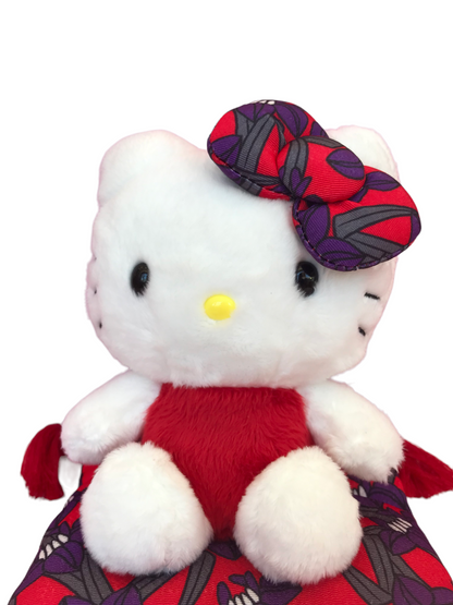 SANRIO HELLO KITTY HANAFUDA SITTING PLUSH