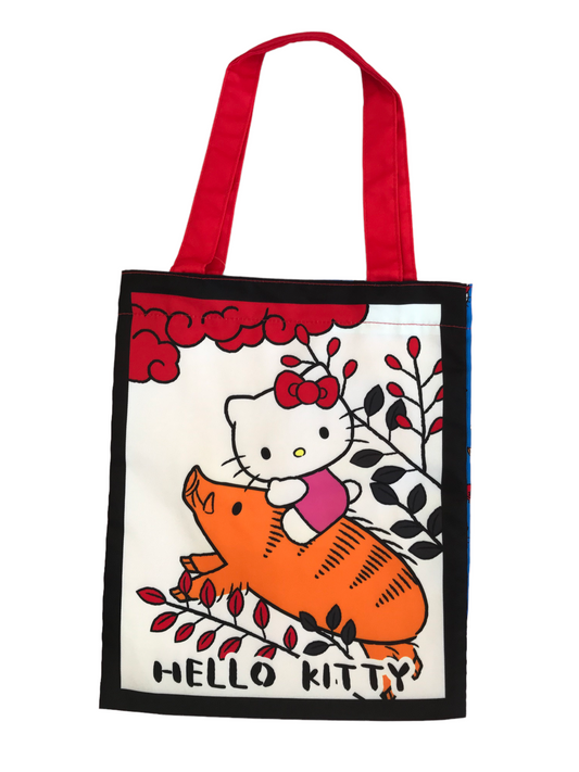 SANRIO HELLO KITTY TOTE BAG HANAFUDA HK