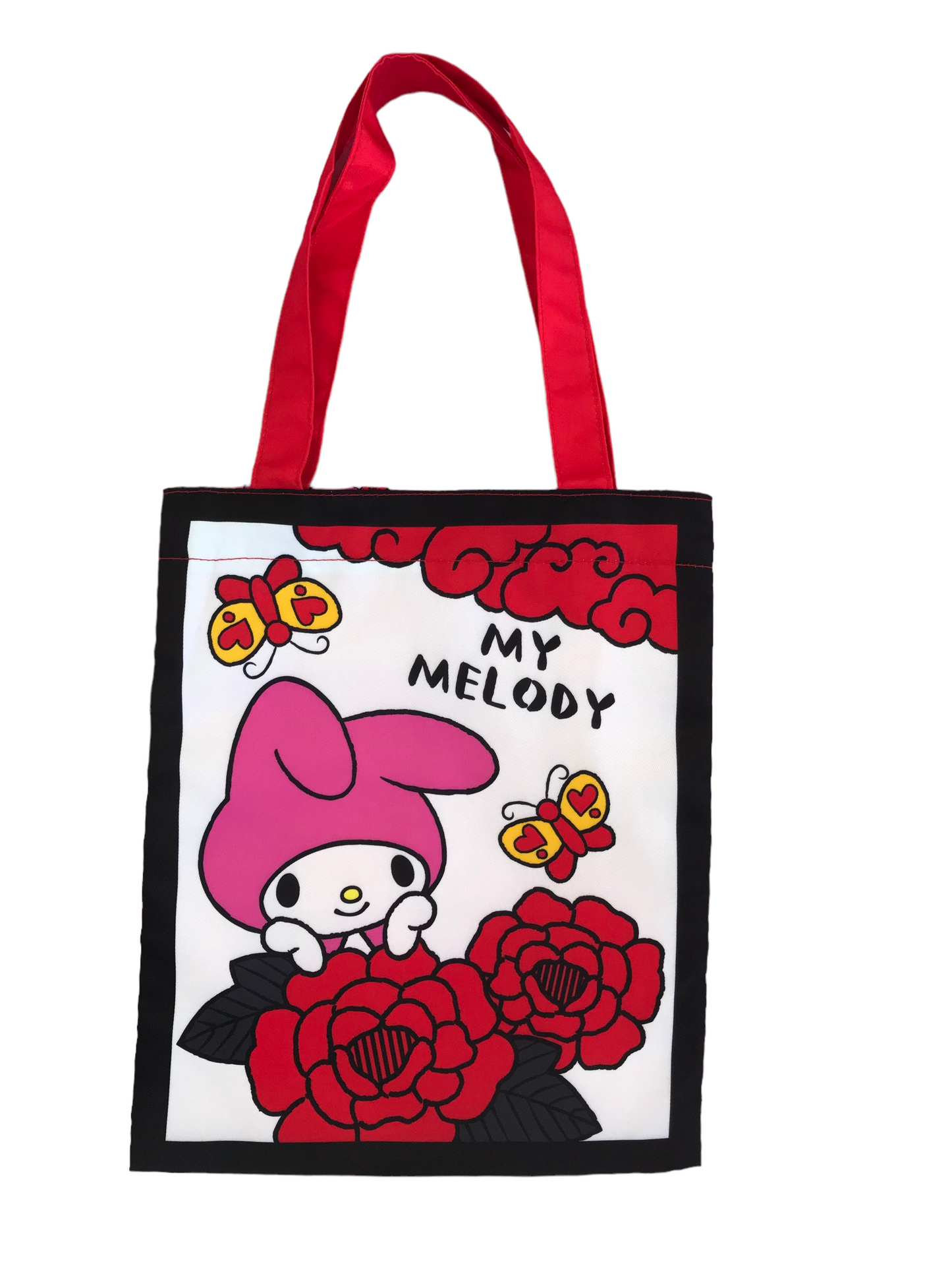 SANRIO MY MELODY TOTE BAG HANAFUDA MM