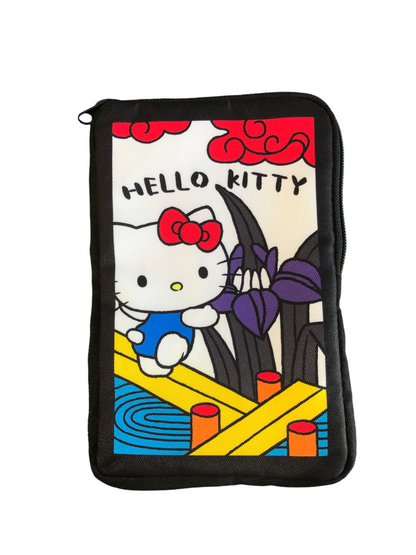 SANRIO HELLO KITTY HANAFUDA FLAT POUCH HK