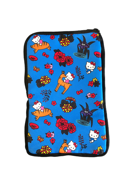 SANRIO HELLO KITTY HANAFUDA FLAT POUCH HK