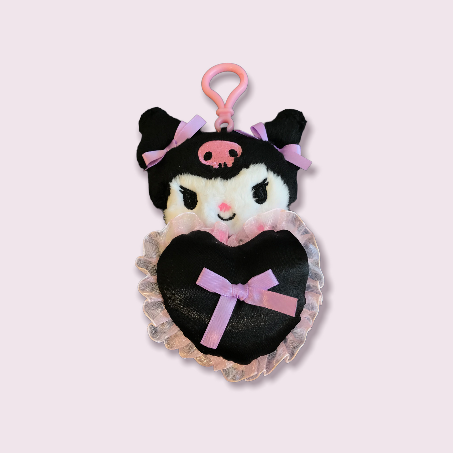 SANRIO KUROMI LOVELY GIRL MASCOT CLIP ON KU