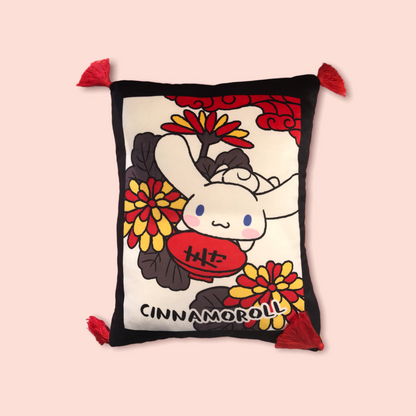 SANRIO CINNAMOROLL HANAFUDA SQUARE PLUSH CN