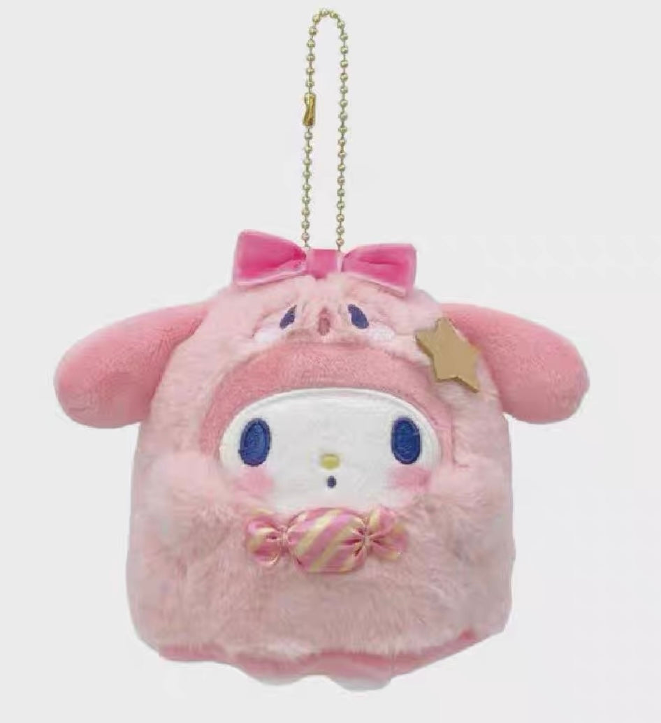 SANRIO ORIGINAL MY MELODY CANDY GHOST HANGING PLUSH MASCOT MM