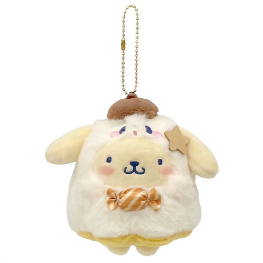 SANRIO ORIGINAL POMPOMPURIN CANDY GHOST HANGING PLUSH MASCOT PN