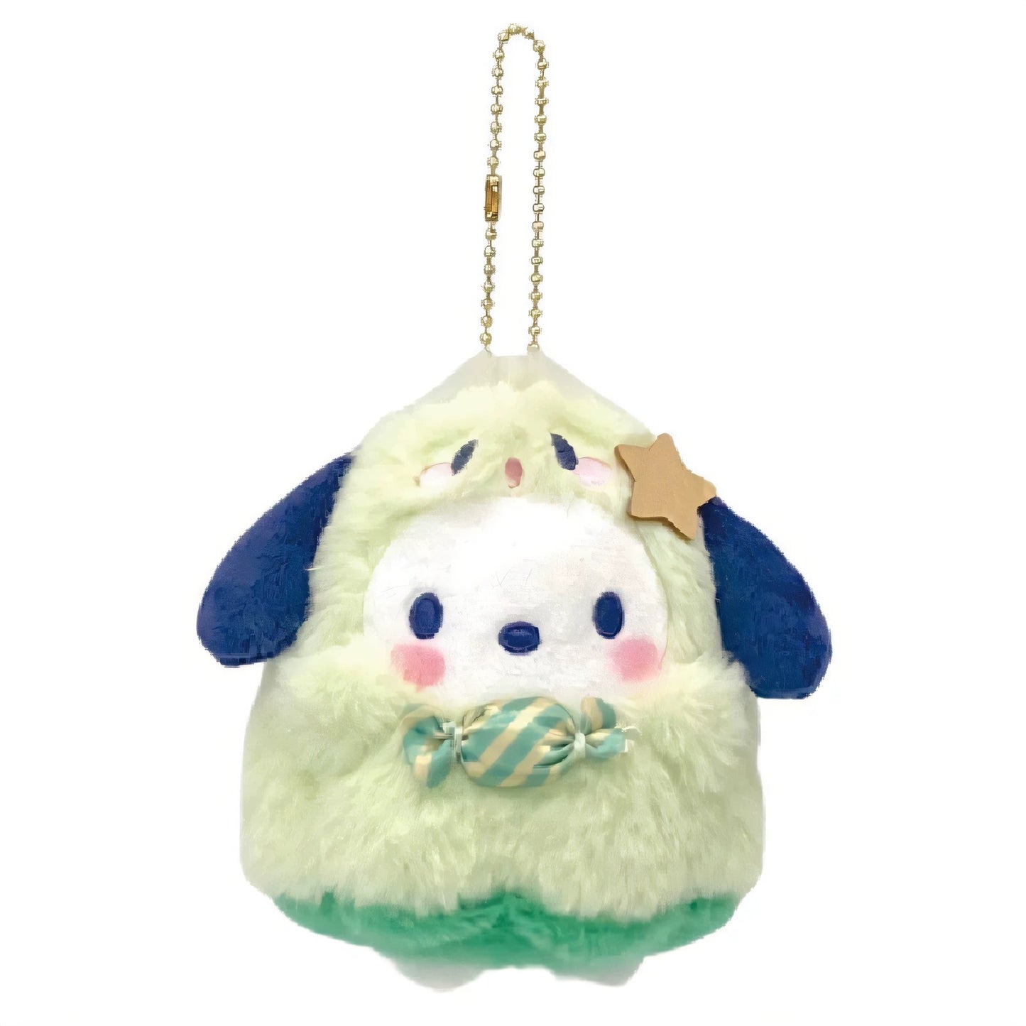 SANRIO ORIGINAL POCHACCO CANDY GHOST HANGING PLUSH MASCOT PC