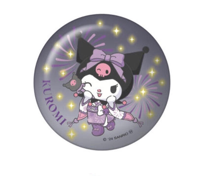 SANRIO ORIGINAL 2024 HANABI KUJI KUROMI ROUND MIRROR #33